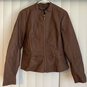 Baccini Faux Leather Jacket
